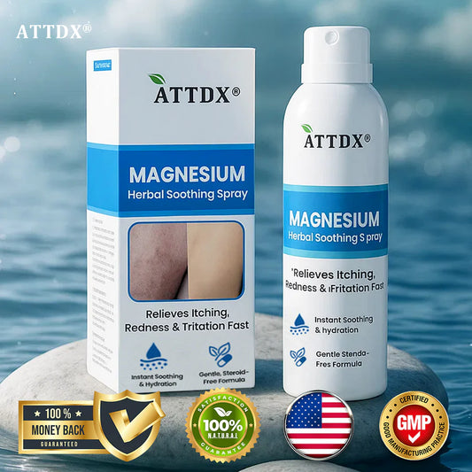 ATTDX® - Spray calmante herbal de magnesio 👨‍⚕️ Aprobado por la MHRA