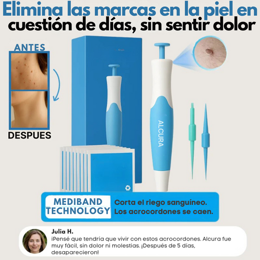 ALCURA™ Kit completo - No más verrugas en la piel