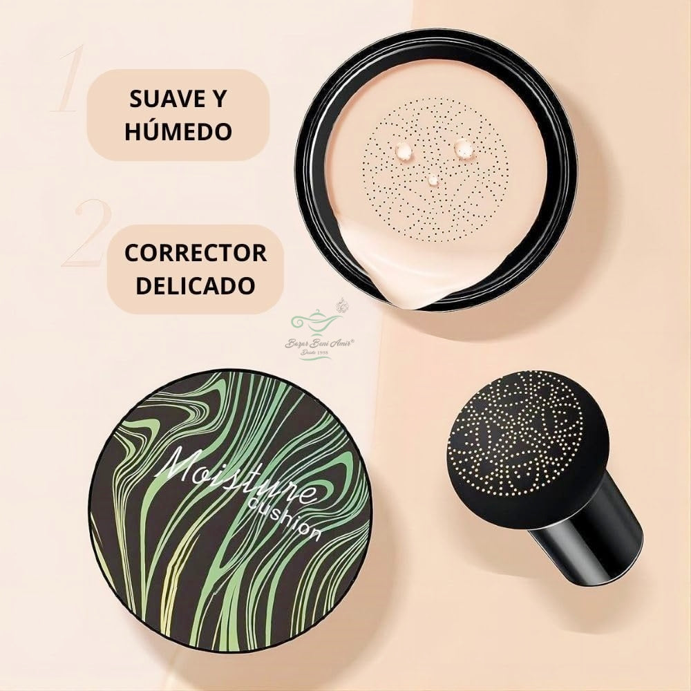 Base de maquillaje moisture (Se adapta a tu tono de piel)