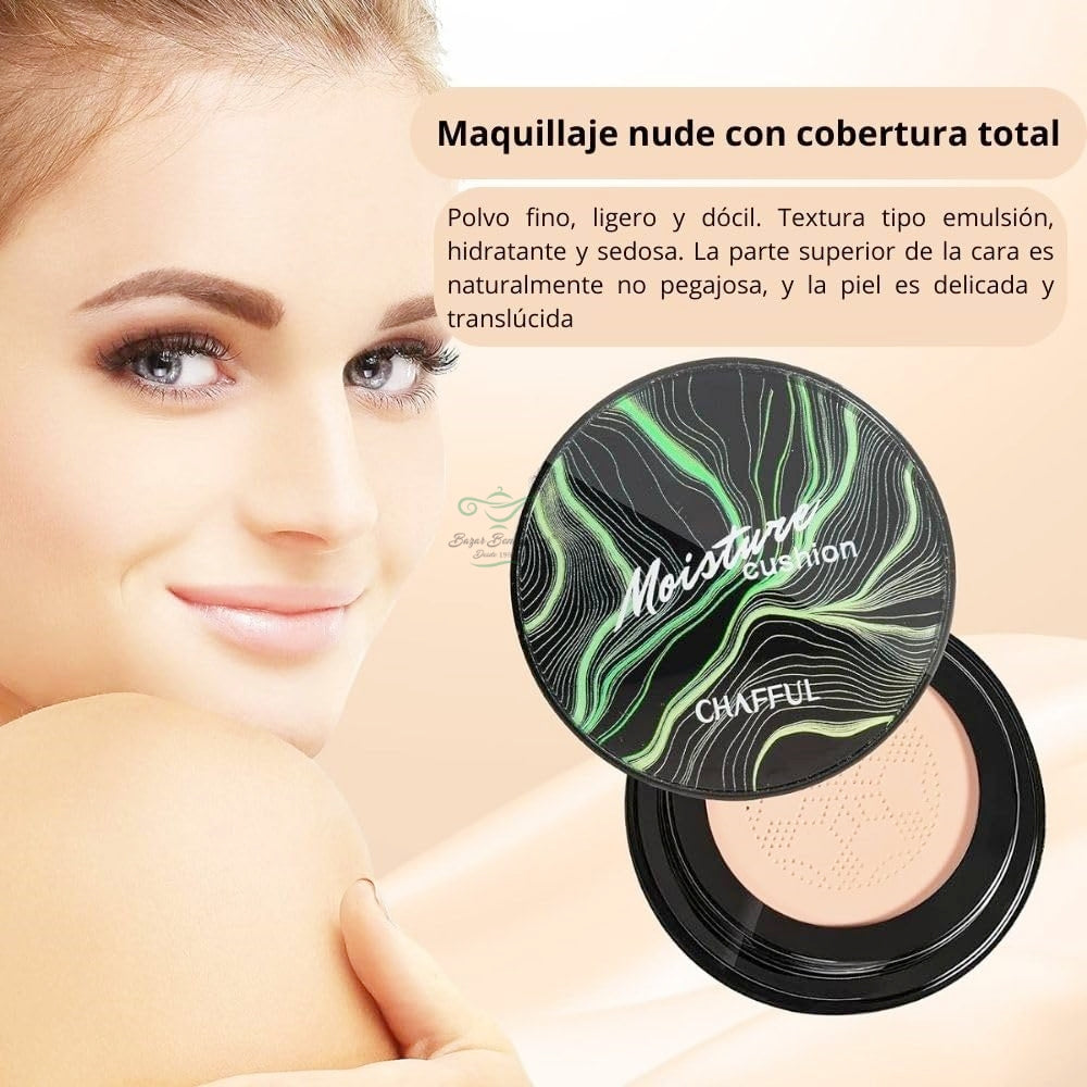 Base de maquillaje moisture (Se adapta a tu tono de piel)