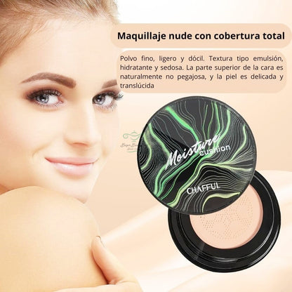 Base de maquillaje moisture (Se adapta a tu tono de piel)