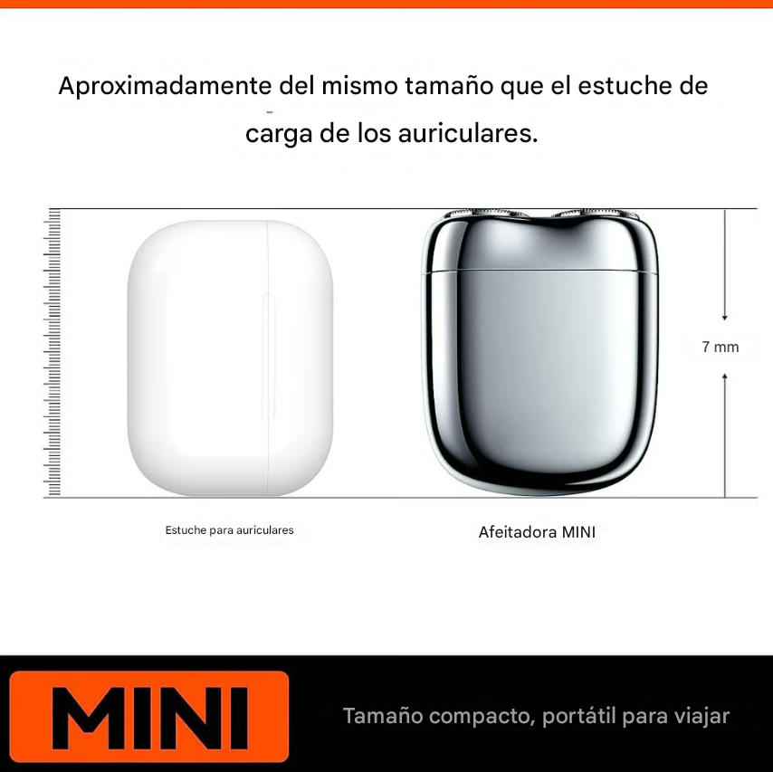 Pocket Shaver - Nueva afeitadora de bolsillo USB 2025 para hombres