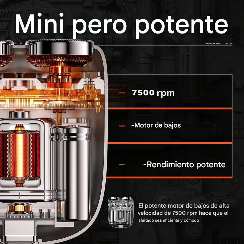 Pocket Shaver - Nueva afeitadora de bolsillo USB 2025 para hombres