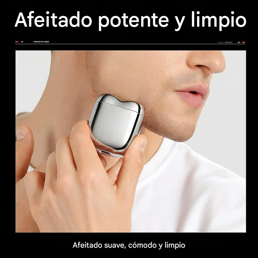 Pocket Shaver - Nueva afeitadora de bolsillo USB 2025 para hombres