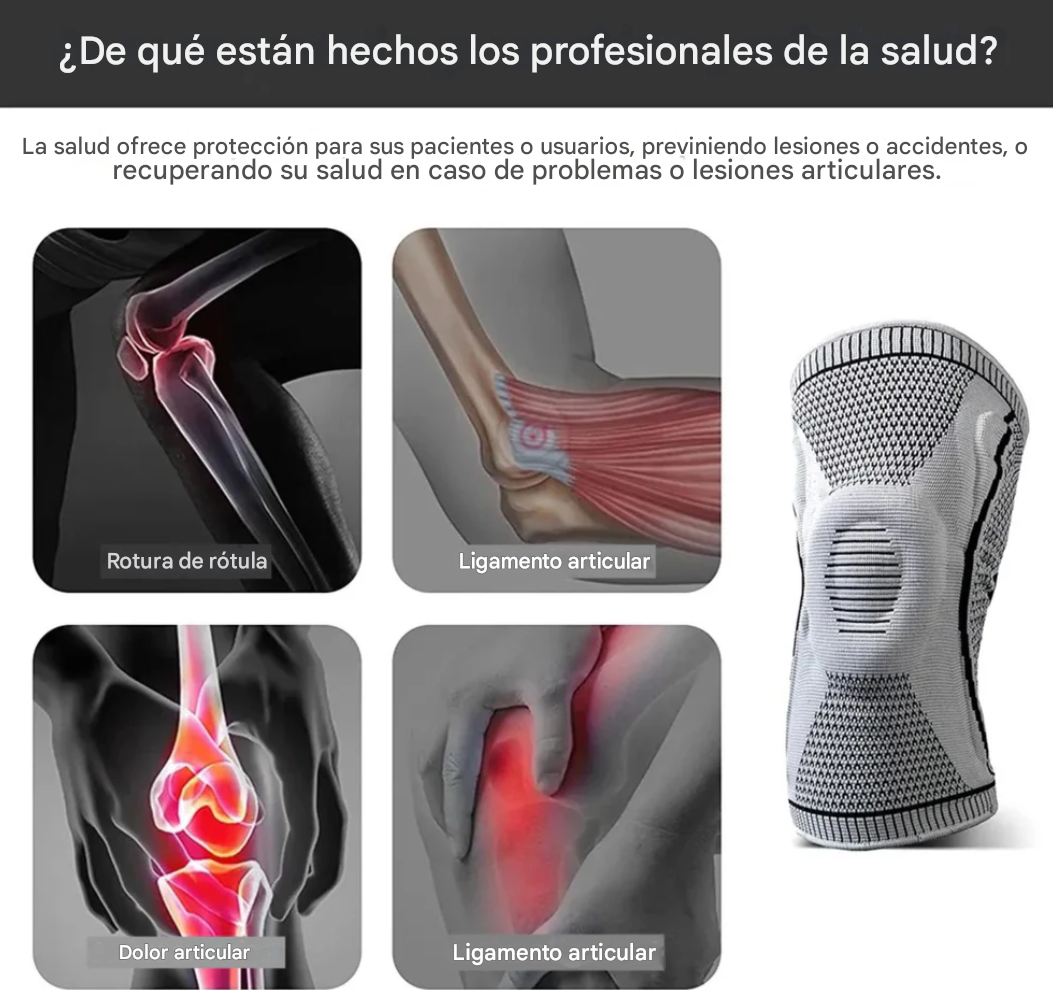 ¡PAGA 1 LLEVA 2! Sined - Rodillera profesional elástica recomendada por ortopedistas