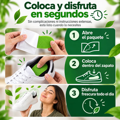 Paga 1 Lleva 2 Sets De Parches Desodorizantes Para Calzado ( 30 Pares )