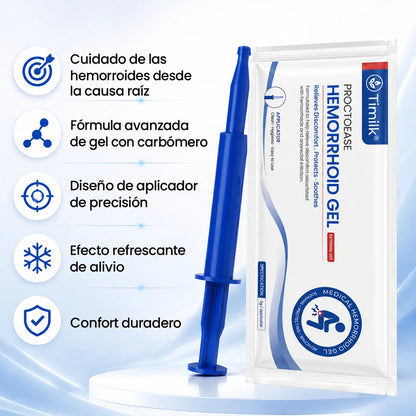 ProctoEase - Gel para hemorroides con barrera protectora avanzada