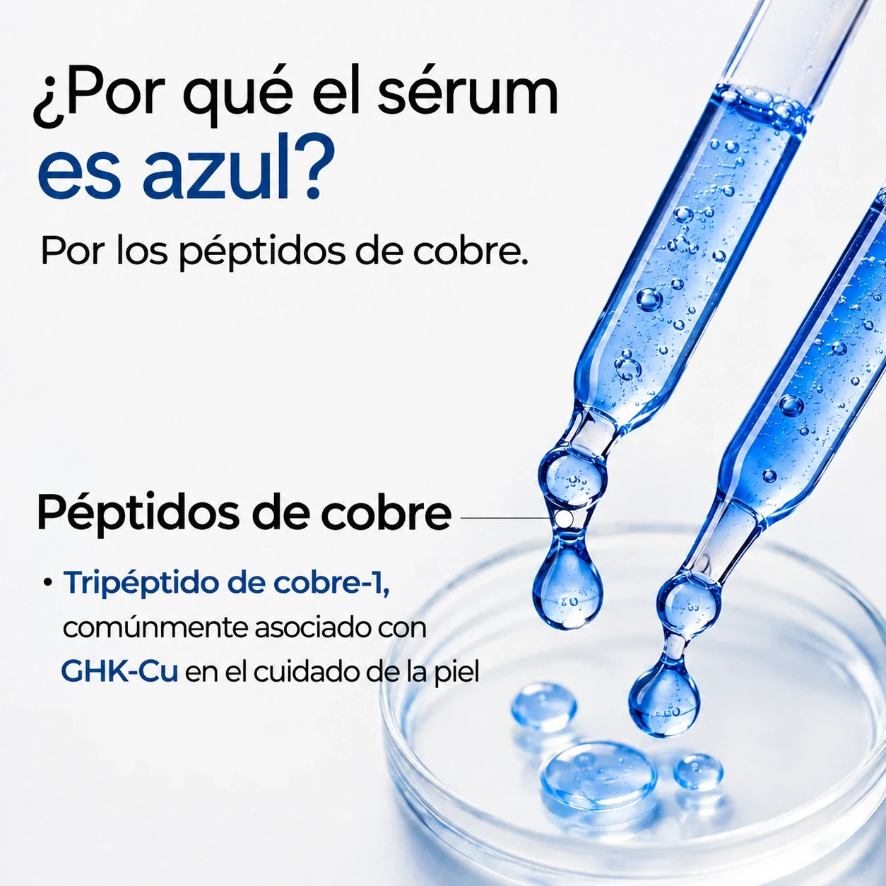 Copper - Suero renovador diario con péptidos de cobre