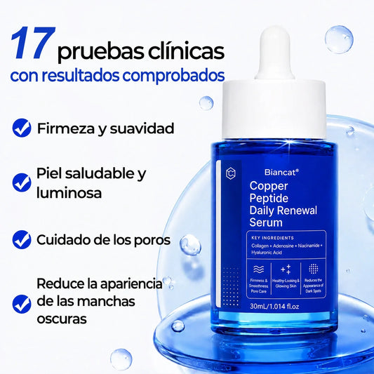Copper - Suero renovador diario con péptidos de cobre