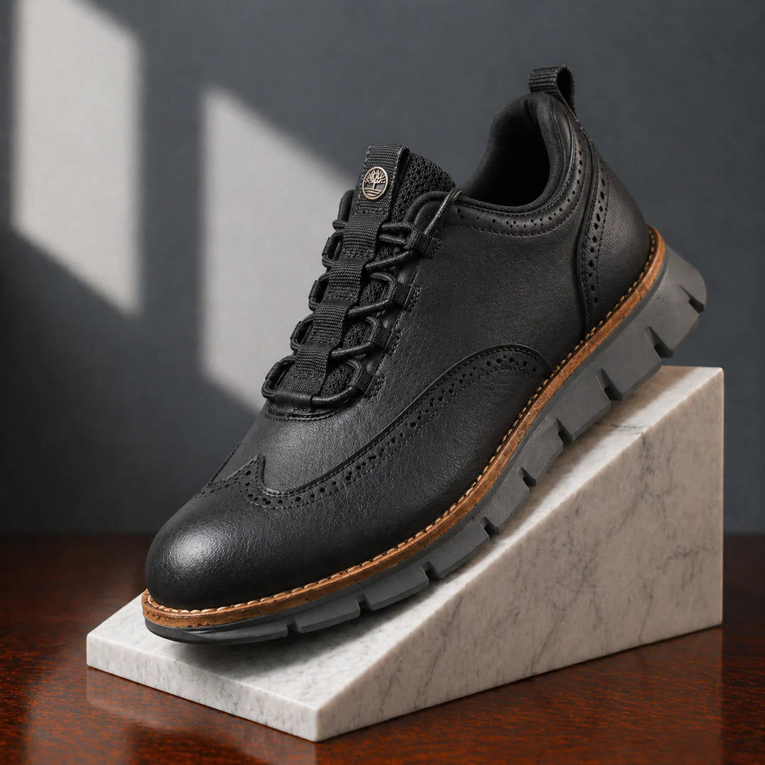 Alder Ridge - Zapatos de cuero de plena flor pulido a mano