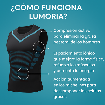 IonFit Sculpt™ - Camisilla De Compresión Para Hombre Adelgazante, Moldeadora De Cuerpo