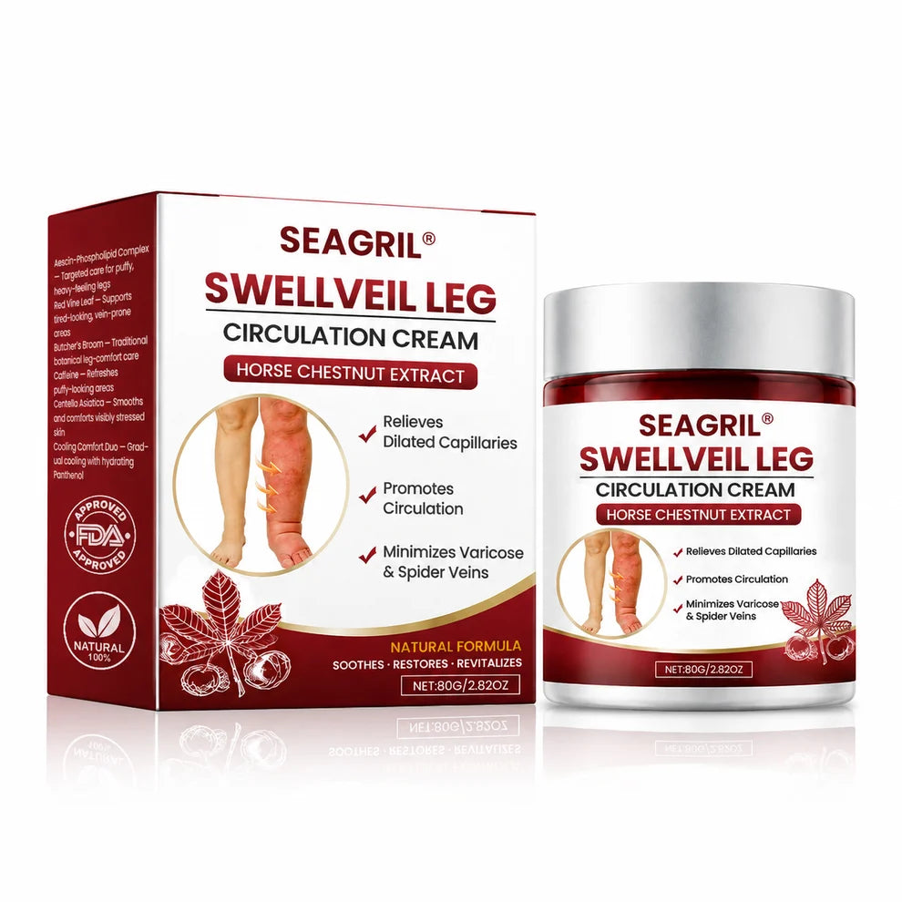 SwellVeil - Crema para la circulación de piernas
