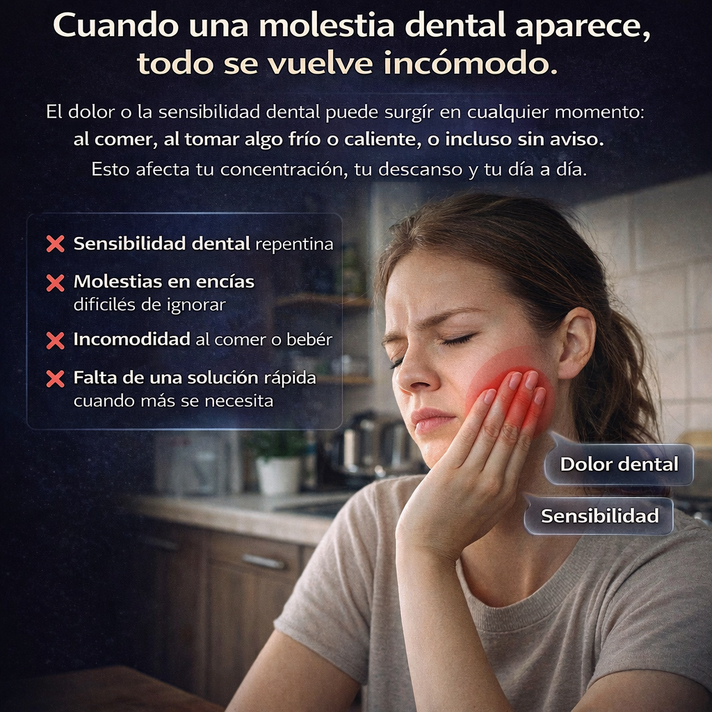 DentaSoulage   -Spray bucal Alivia El Dolor Y La Irritación En Minutos