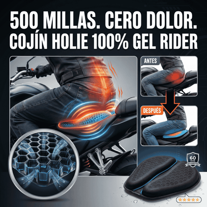 Cojín Holie 100% Gel Rider