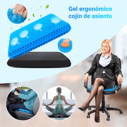 Ergo Ease - Cojín de gel ergonómico