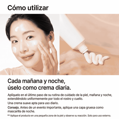 Crema aclaradora de poros y manchas oscuras