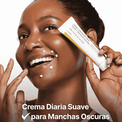 Crema aclaradora de poros y manchas oscuras