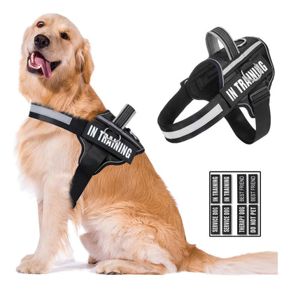 Arnés Para Perros Reflectante Antideslizante Y Antitirones