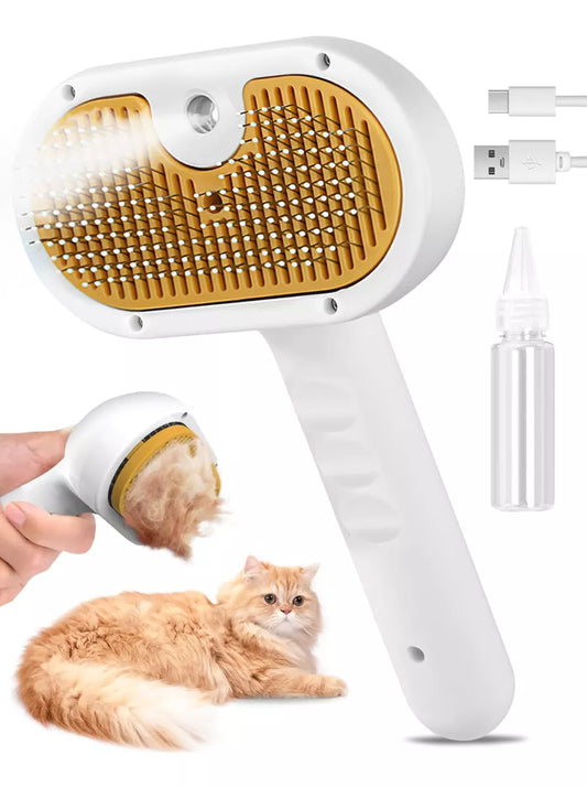 PetGlow™  - Cepillo De Vapor 3 En 1