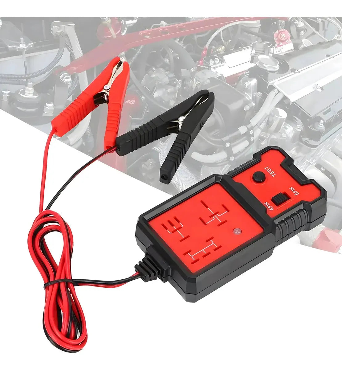 Tester Probador Electrónico De Relé Automotriz de 12V
