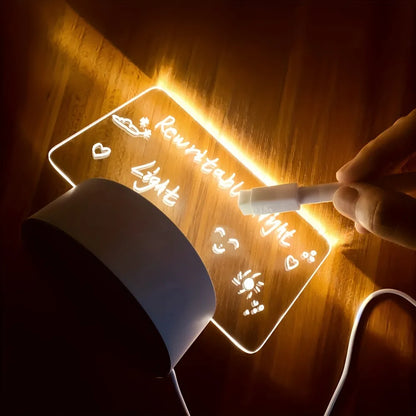 LightScript - Lampara Creativa Con Tablero Led