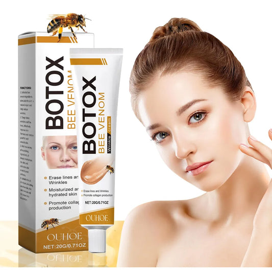 Botox - Crema para eliminar arrugas con Botox y veneno de abeja