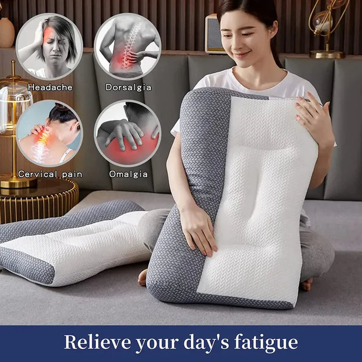 CONFORTSLEEP™ - La única almohada viscoelástica del mercado con soporte para la curvatura del cuello