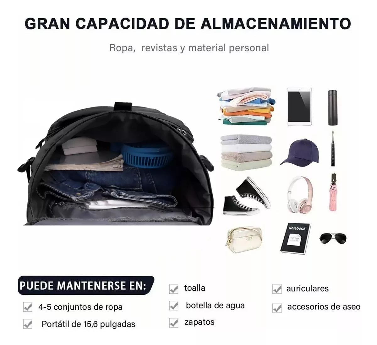 🎒URBANCORE® - Bolso Viajero Impermeable🎒