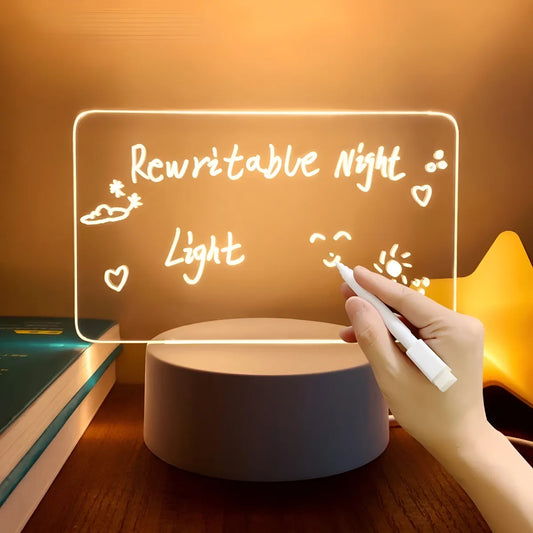 LightScript - Lampara Creativa Con Tablero Led
