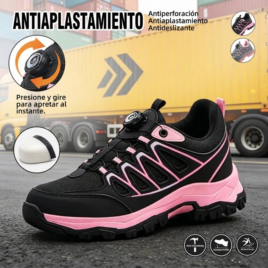 Calzado de seguridad S3 para mujer: tan cómodo como las zapatillas deportivas