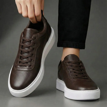 Valenti™ - Zapatos Deportivos De Cuero Con Suela Ligera Y Cómoda.