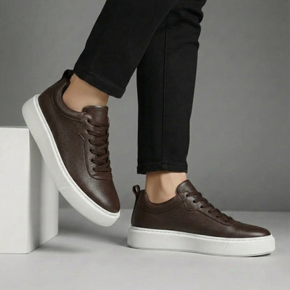 Valenti™ - Zapatos Deportivos De Cuero Con Suela Ligera Y Cómoda.