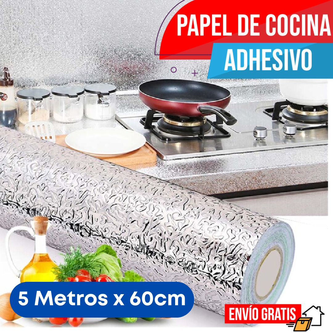 Tape - Papel de cocina adhesivo ¡Rollo x 5 metros de largo!