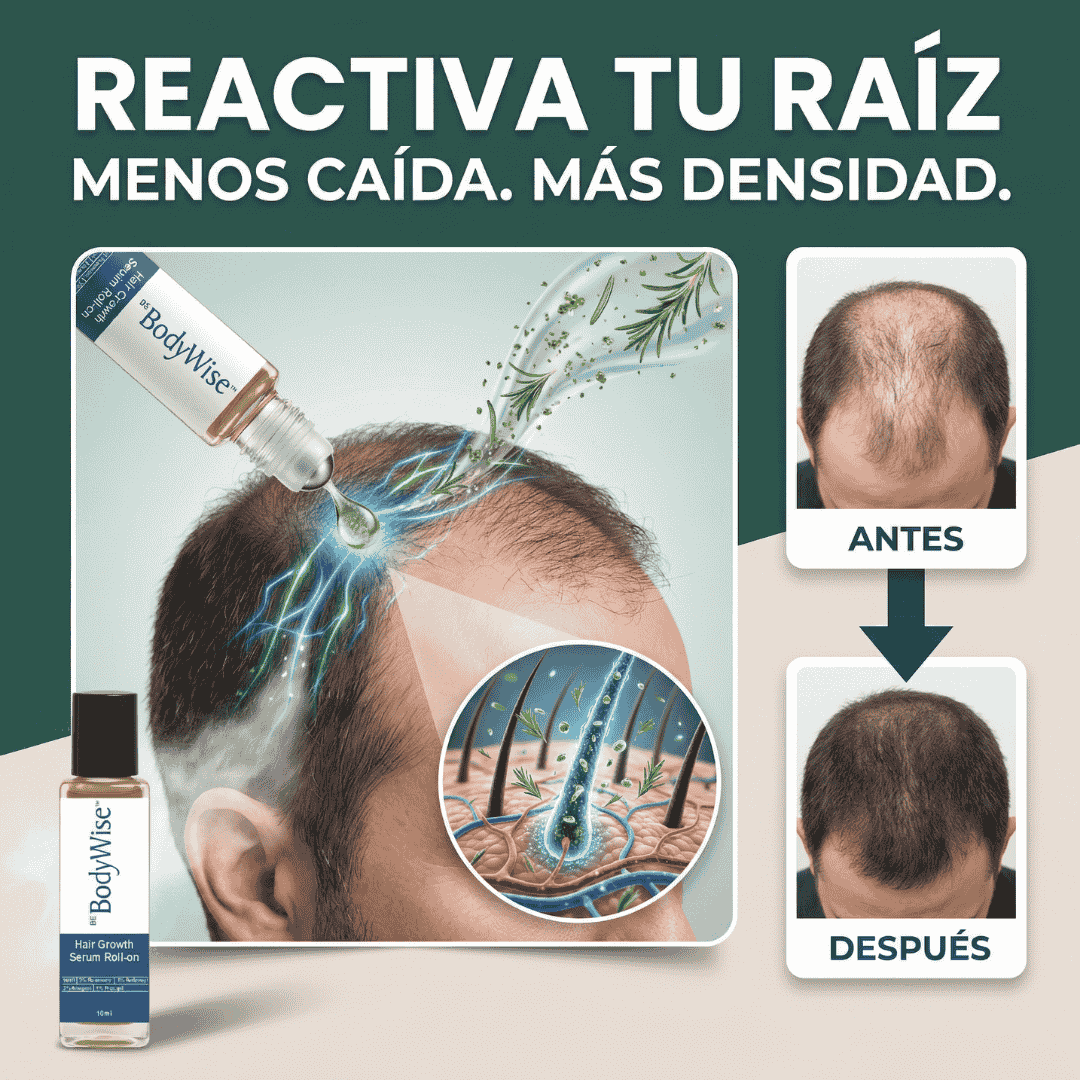 BODYWISE ROLL®  tratamiento💊 regeneracion capilar💆‍♂️