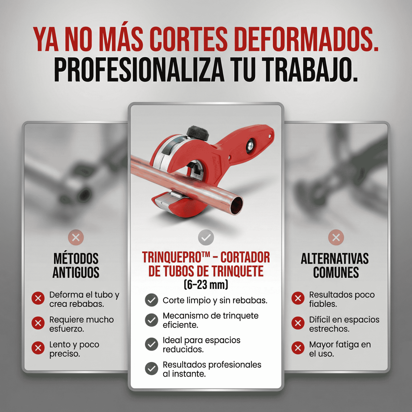 Cortador De Tubos De Trinquete