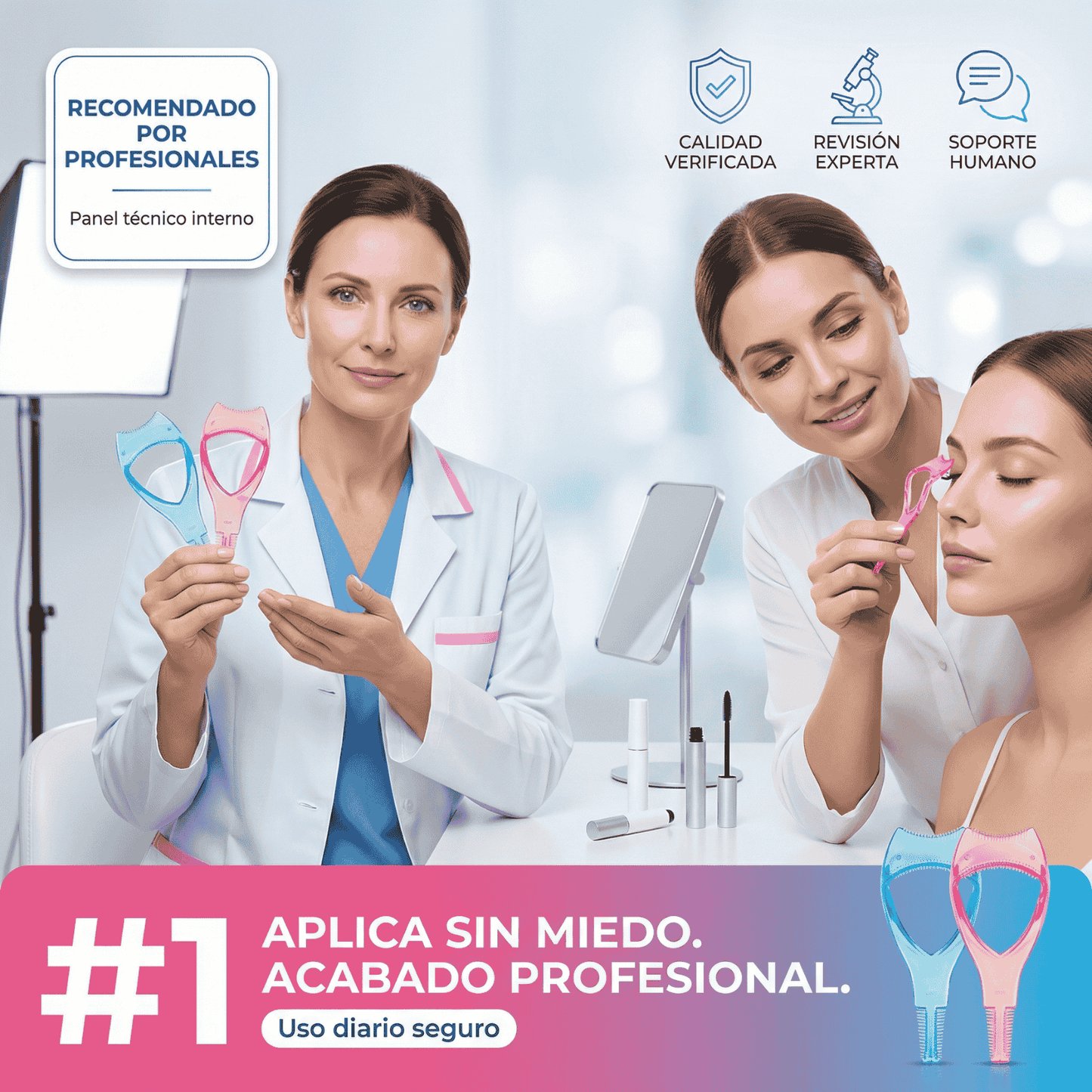 Oferta 2X1 Shieldsky - Aplicador profesional de pestañina