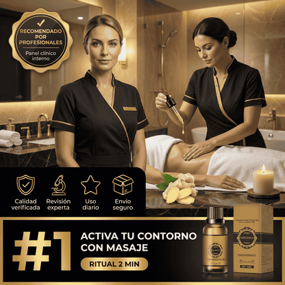 BURN® - Aceite Quemador De Grasa - Reafirmante - Drenaje Linfático