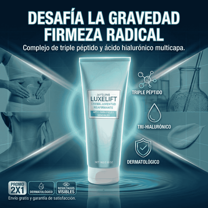 Promo 2X1 LuxeLift - Reafirmante y rejuvenecedor de piel biancat