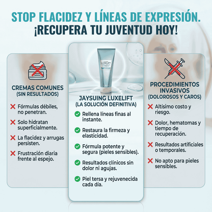 Promo 2X1 LuxeLift - Reafirmante y rejuvenecedor de piel biancat