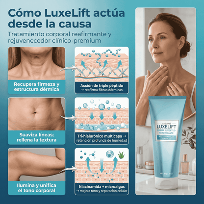 Promo 2X1 LuxeLift - Reafirmante y rejuvenecedor de piel biancat