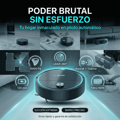 Aspiradora robot Seurico™ - AutoClean Pro Free