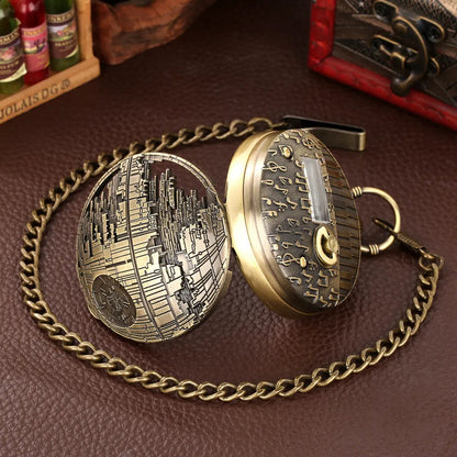 ⭐💀Death Star💀⭐ - Reloj de bolsillo y caja musical