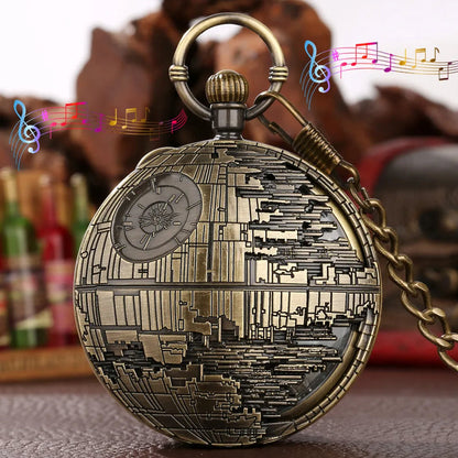 ⭐💀Death Star💀⭐ - Reloj de bolsillo y caja musical