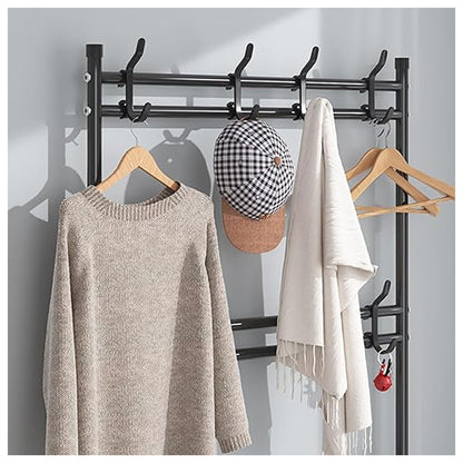 🏠 Organiza tu Casa en 5 Minutos | Mueble 3 en 1: Zapatero, Perchero y Ganchos