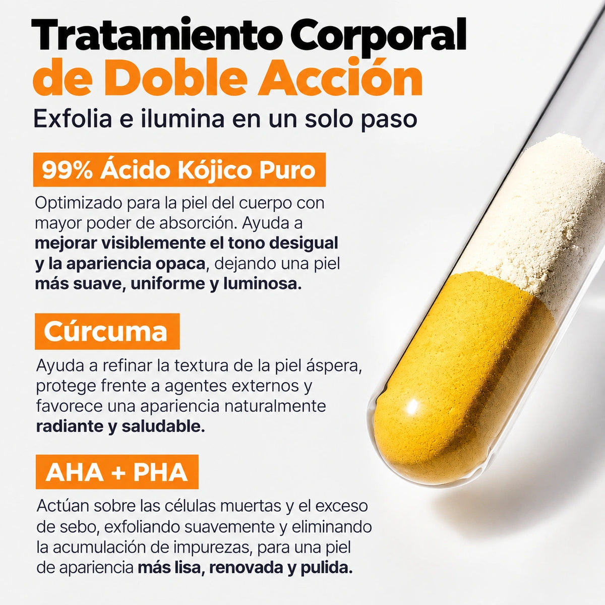 Dr.Melaxin - Spray Exfoliante De Ácido Kójico Y Cúrcuma