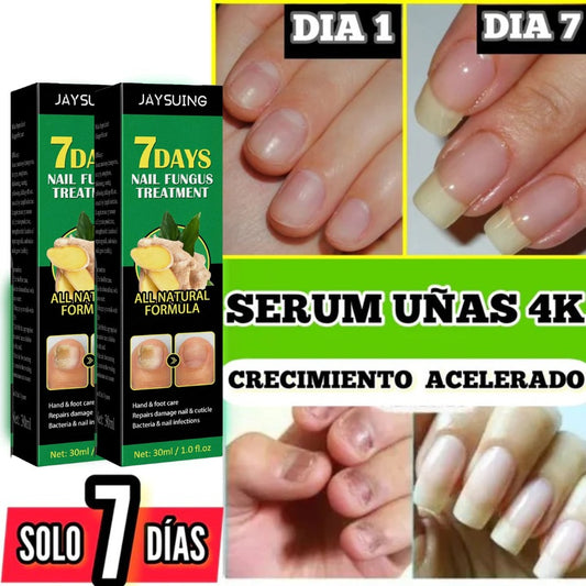 🔥Oferta 2x1🔥600% 🎁Base Uñas 4K + Potente🙅‍♀️ + Crecimiento & Hongos AVANZADO