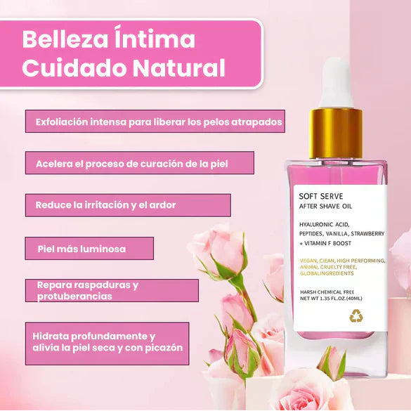 TRULY BEAUTY | Aceite Parte Intima Premium - Piel Suave Y Olorosa Después Del Afeitado