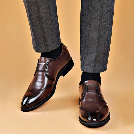 2025 NUEVOS ZAPATOS DE CUERO PARA HOMBRE