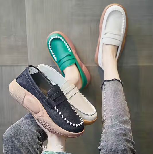 UrbanMuse™ - Mocasin Para Dama Ortopedico