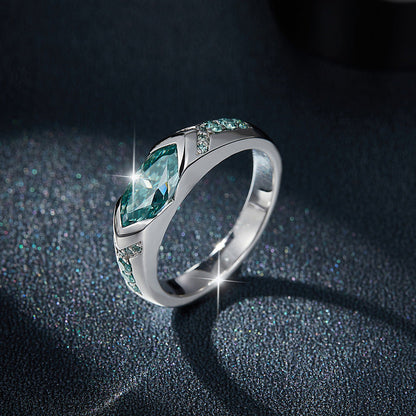 🔥Anillo De Diamantes Y Moissanita Con Magnetismo ( Ajustable )